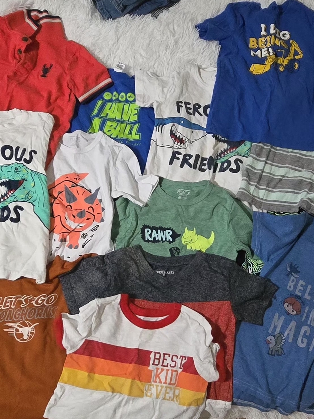 Mixed Boys' Graphic Tees 4T